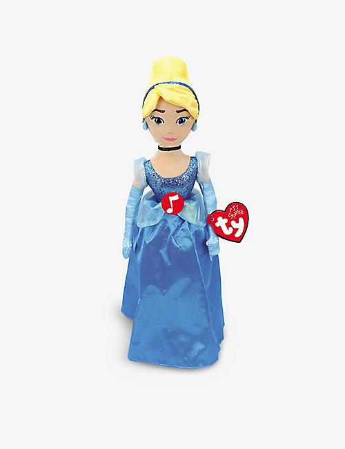 TY: Disney Princess Cinderella plush toy with sound 38cm