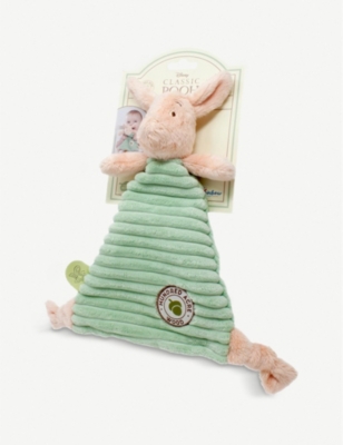 WINNIE THE POOH: Hundred Acre Wood Disney Winnie the Pooh Piglet woven comfort blanket 25.2cm