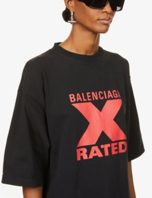 balenciaga t shirt selfridges