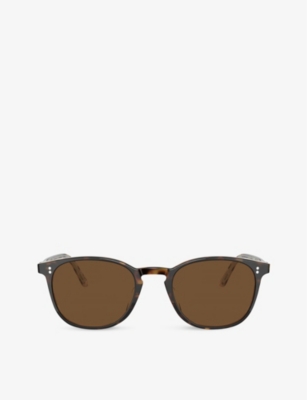 OLIVER PEOPLES: Ov53497su Finley Esq. Sun round-frame sunglasses