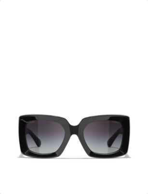 CHANEL - Rectangle sunglasses