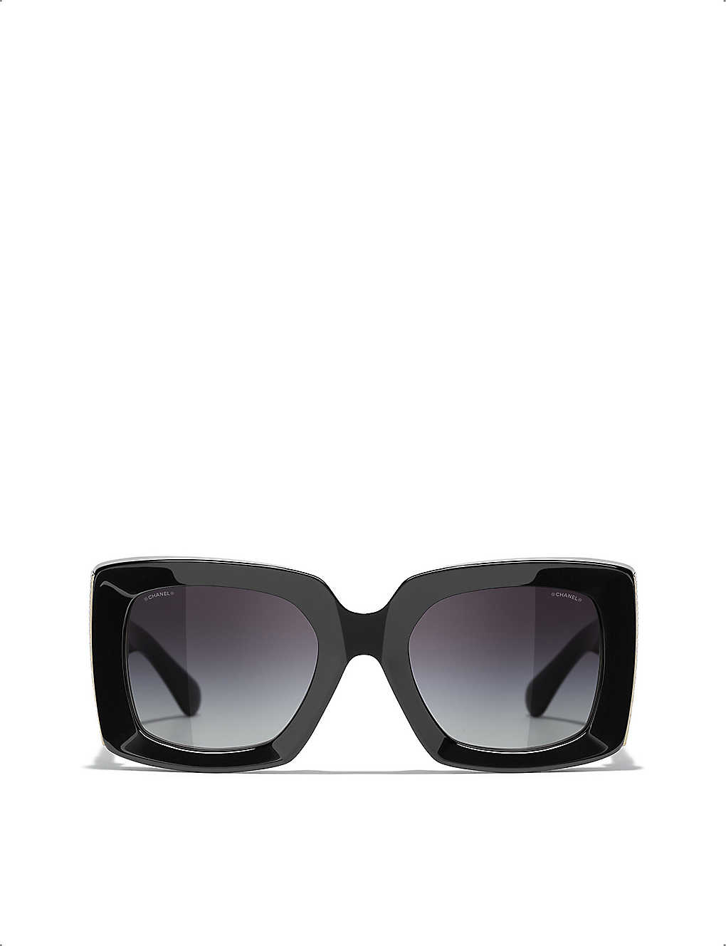 CHANEL - Rectangle sunglasses 
