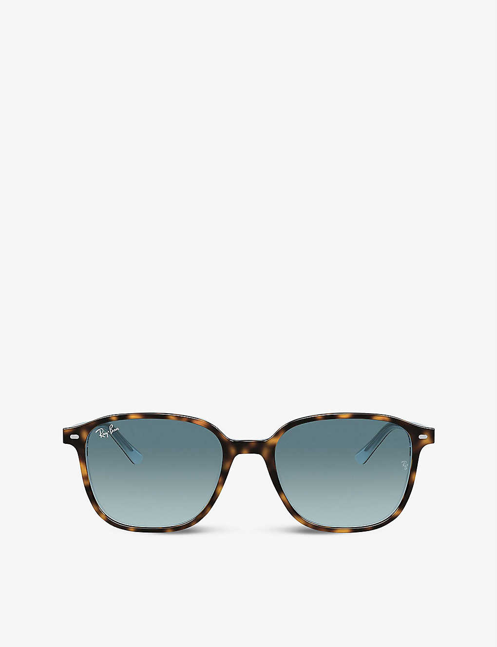 Ray Ban Rb2193 Leonard Acetate Square-frame Sunglasses In Blue