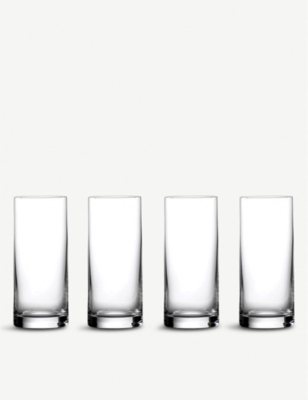 MARQUIS: Marquis Moments crystal-glass highball glasses set of four