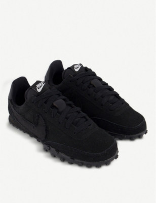 nike waffle racer comme des garcons black