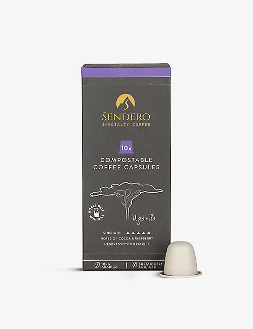 SENDERO: Uganda compostable coffee capsules 55g