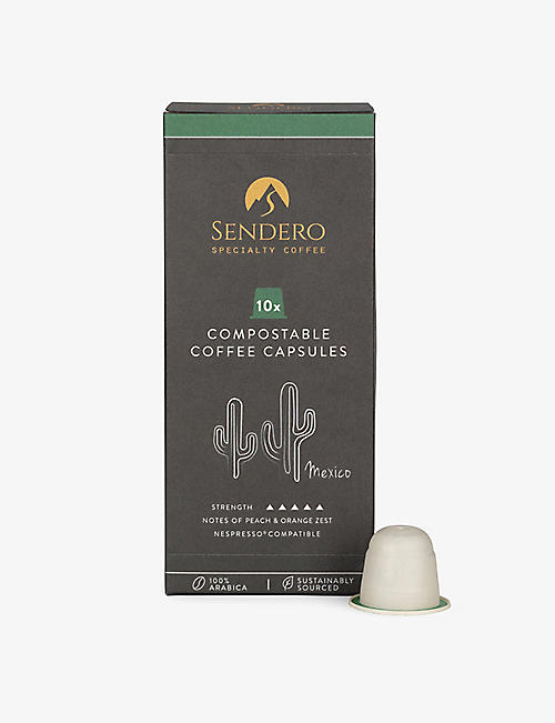 SENDERO：墨西哥可降解咖啡胶囊 55 克
