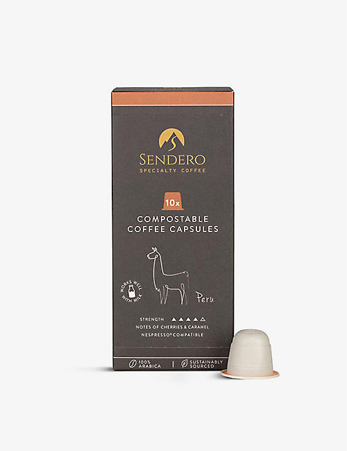 SENDERO: Peru compostable coffee capsules 55g