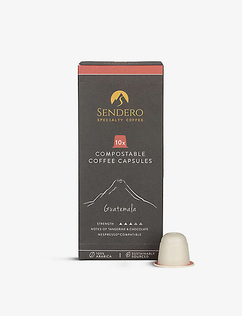 SENDERO: Guatemala compostable coffee capsules 55g