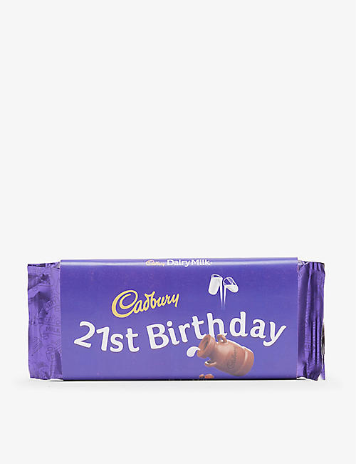 CADBURY: 21st Birthday Dairy Milk chocolate bar 110g