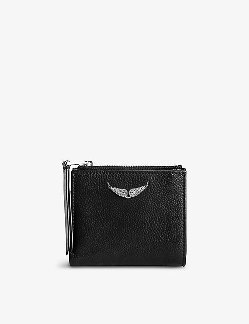 ZADIG&VOLTAIRE: ZV grained leather wallet