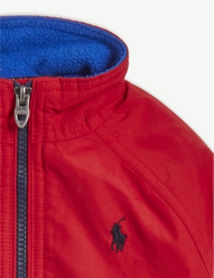 ralph lauren cotton blend windbreaker