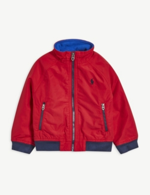ralph lauren cotton blend windbreaker