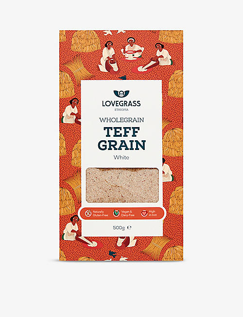 LOVEGRASS: White Teff Grain 500g