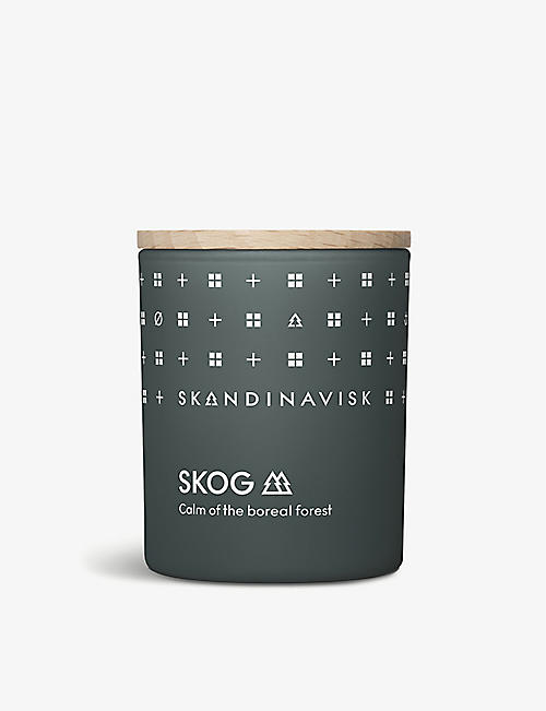 SKANDINAVISK: SKOG scented candle with lid 65g