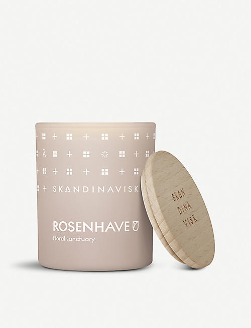 SKANDINAVISK: Rosenhave mini scented candle 65g