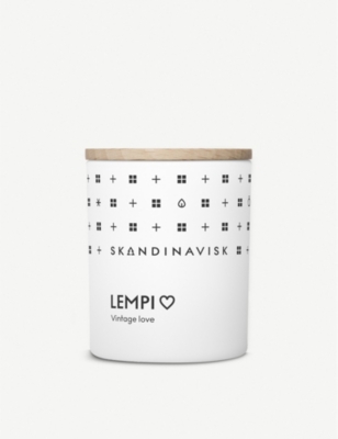 SKANDINAVISK: Lempi lidded scented candle 65g
