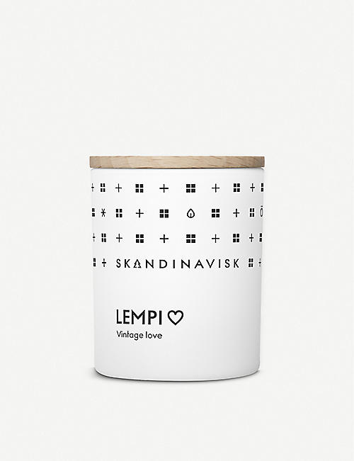 SKANDINAVISK: Lempi lidded scented candle 65g
