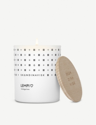 SKANDINAVISK: Lempi lidded scented candle 200g