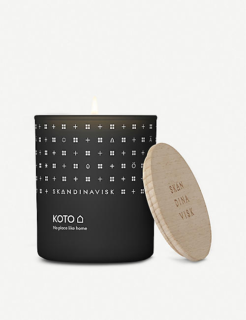 SKANDINAVISK: Koto lidded scented candle 200g