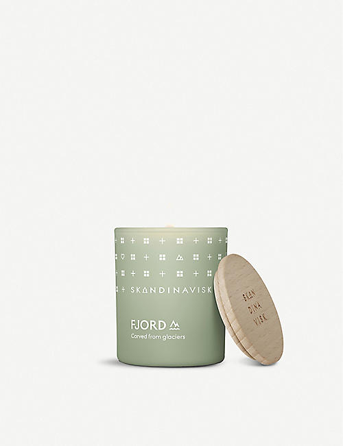 SKANDINAVISK: FJORD scented candle with lid 65g