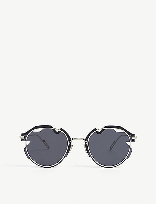 DITA: CD001290 DiorBreaker round-frame metal sunglasses
