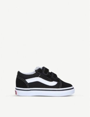 VANS: Old Skool suede and canvas trainers 3 years