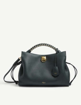 MULBERRY Iris leather top handle bag