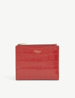 mulberry crocodile purse