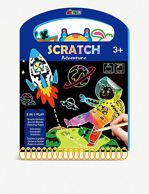 AVENIR: Scratch Adventure activity book