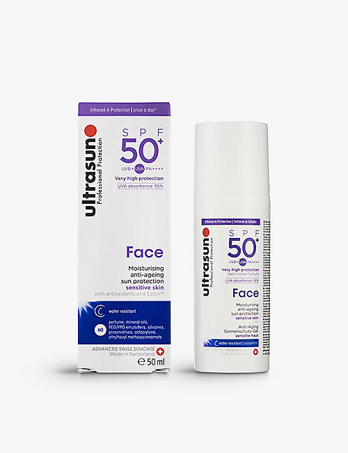 ULTRASUN: Face SPF50+ water-resistant sun protection 50ml