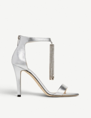 jimmy choo crystal sandals