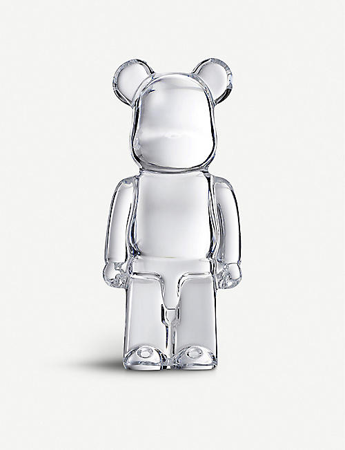 BACCARAT：Baccarat x Be@rbrick Clear 200% 水晶公仔