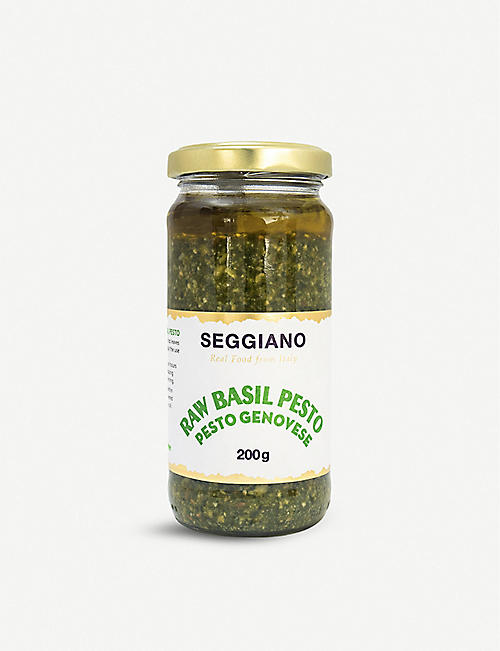 SEGGIANO: Raw Basil Pesto Genovese 200g