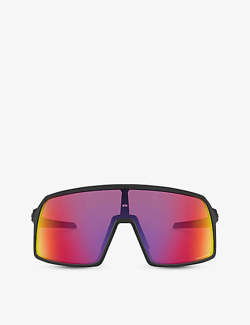 OAKLEY: OO9462 Sutro S shield acetate sunglasses