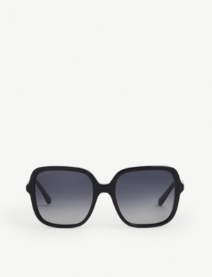 BVLGARI: BV8228B Serpenti square-framed acetate sunglasses