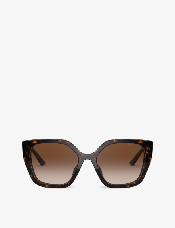 PR 24XS rectangle-frame sunglasses