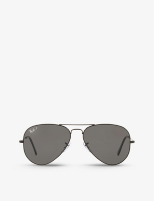 RAY-BAN: RB3025 aviator metal sunglasses