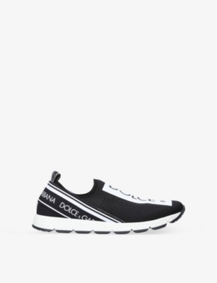 DOLCE & GABBANA: Paul Neo stretch-knit trainers