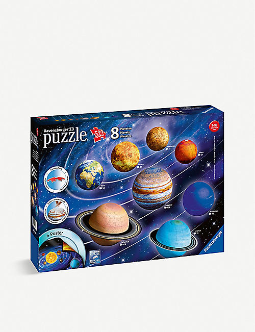 PUZZLES: Ravensburger Planetary Solar System 3D Puzzle set