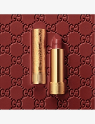 Shop Gucci 302 Rouge À Lèvres Satin Lipstick