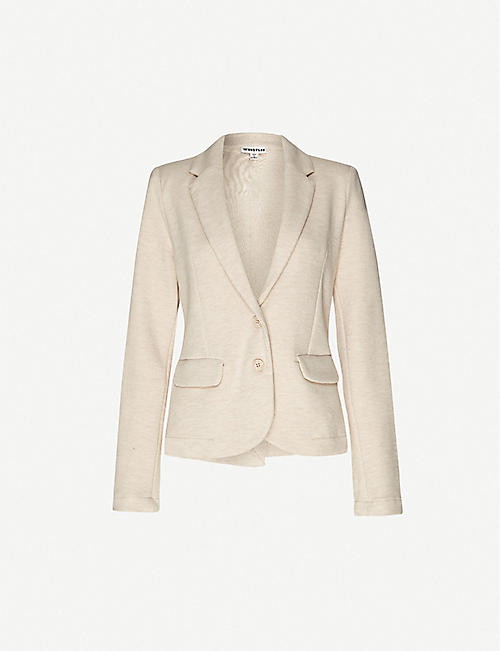 WHISTLES: Slim-fit cotton jacket