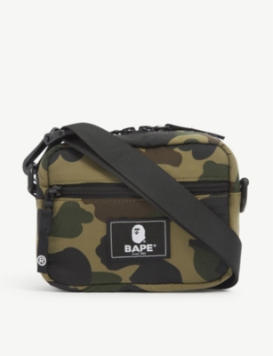 bape camo shoulder bag