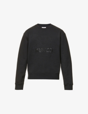 all black kenzo sweatshirt