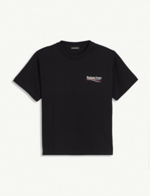 balenciaga political t shirt