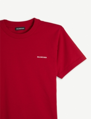 balenciaga t shirt selfridges