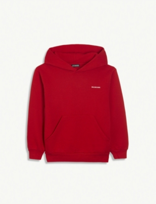 balenciaga hoodie selfridges