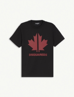 dsquared2 maple leaf sweatshirt