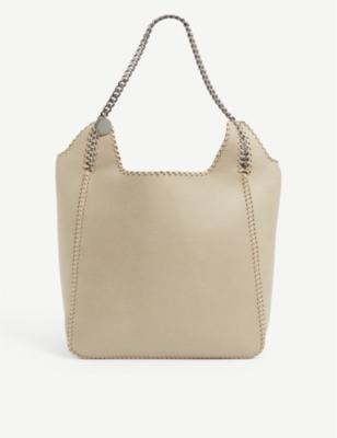 faux leather tote bag