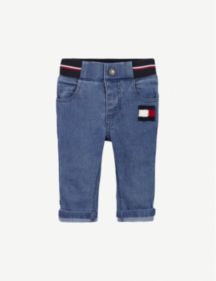 tommy hilfiger embroidered jeans
